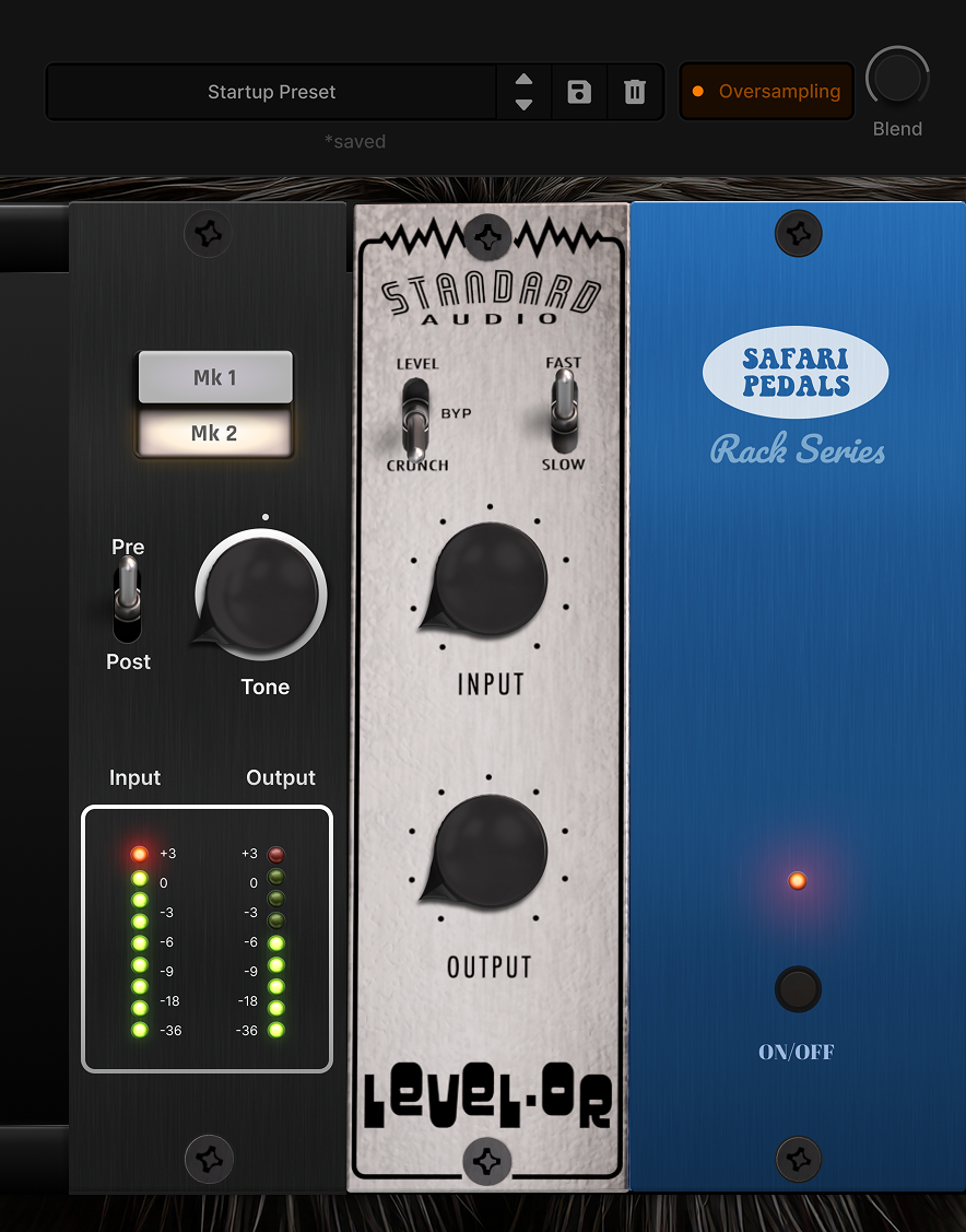 Standard Audio Level-Or