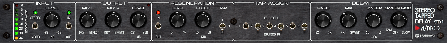 STD-1 Stereo Tapped Delay