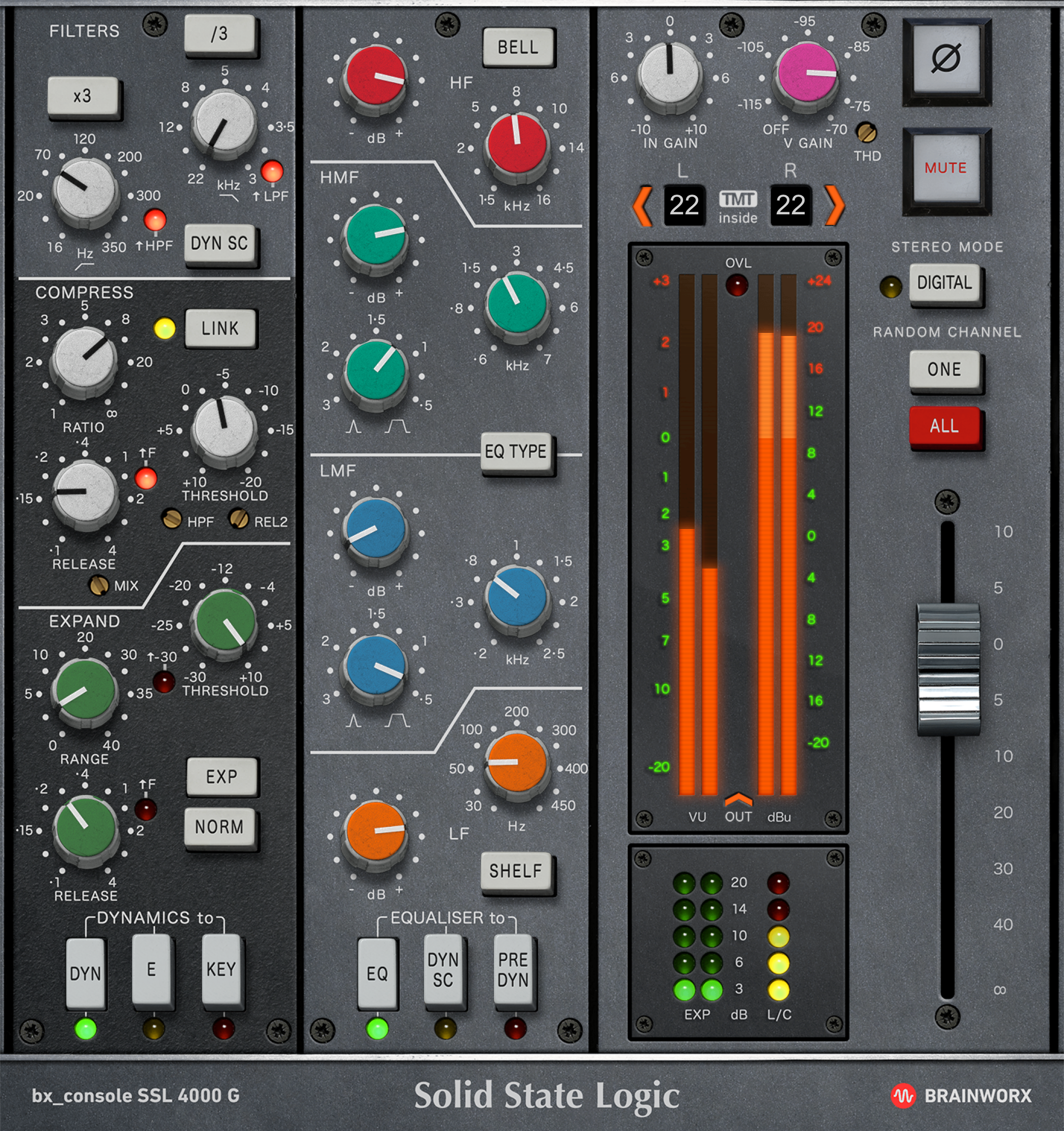 Brainworx bx_console SSL 4000 G – Plugin Alliance Brainworx bx_console SSL 4000 G – Plugin Alliance