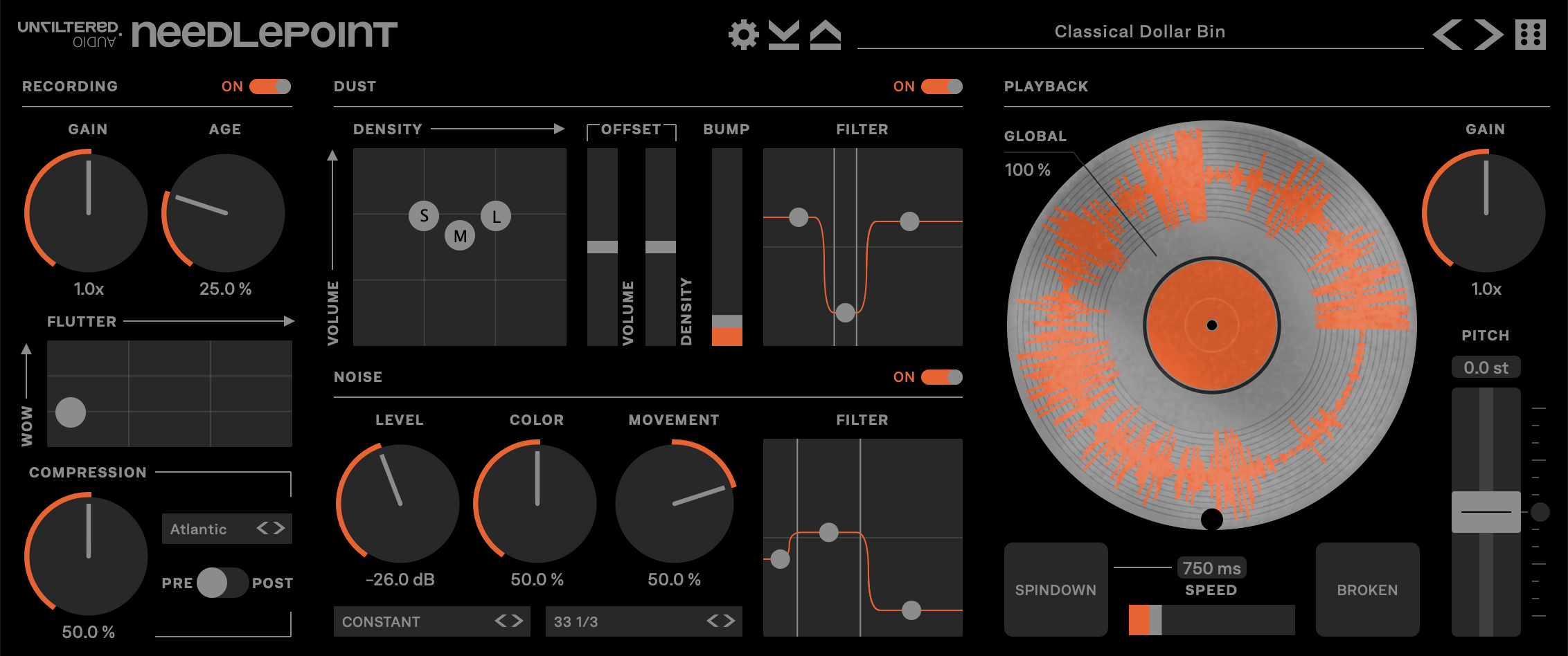 Unfiltered Audio Needlepoint – Plugin Alliance