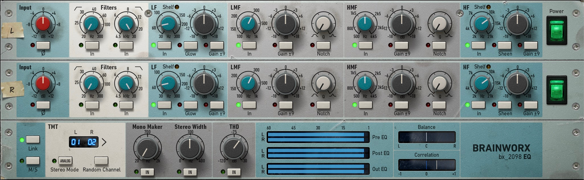 ベルンVERNE New VST MAESTRO ver2.0 BRAINWORX-bx-2098-EQ-