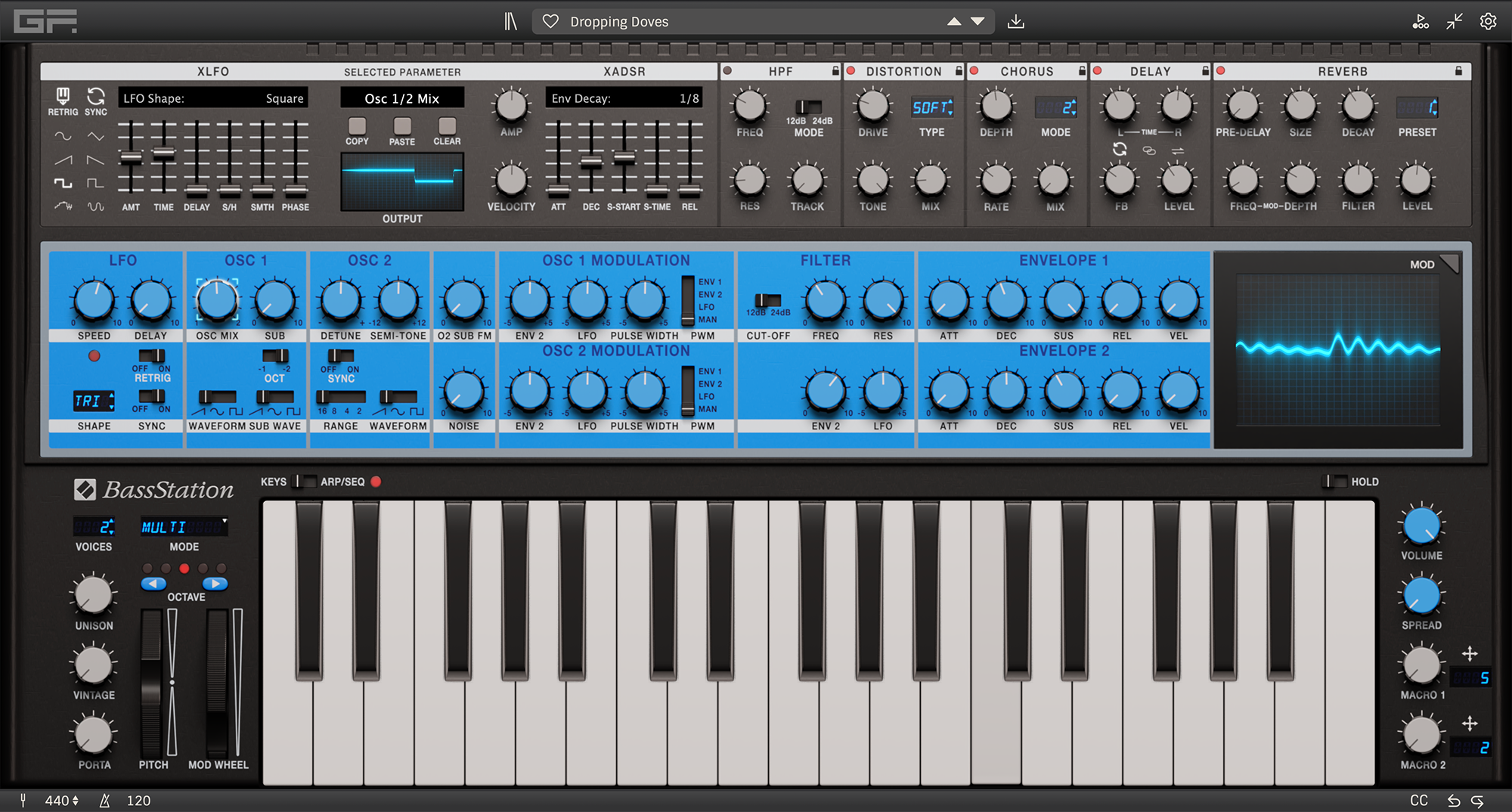 ☆NOVATION Bass Station ☆ Bass Novation Station Edition Swifty 25-Key