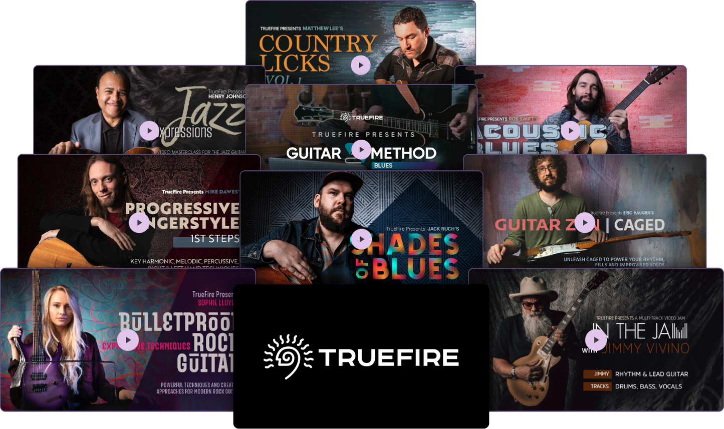 TrueFire: Any guitar course for $9.99