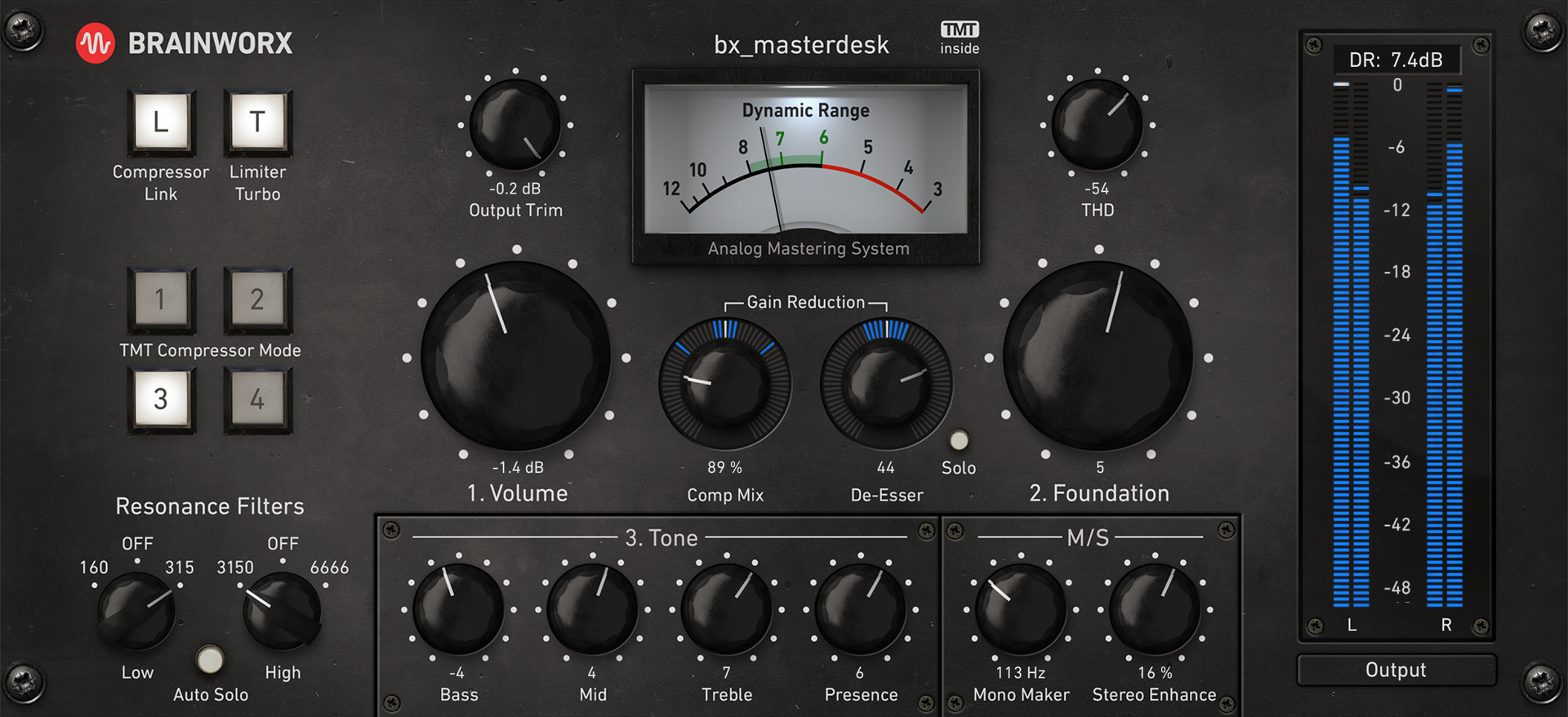 Brainworx bx_masterdesk – Plugin Alliance