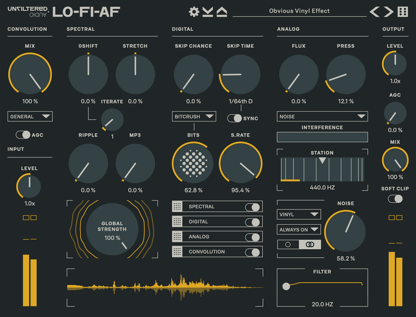 Unfiltered Audio LO-FI-AF – Plugin Alliance