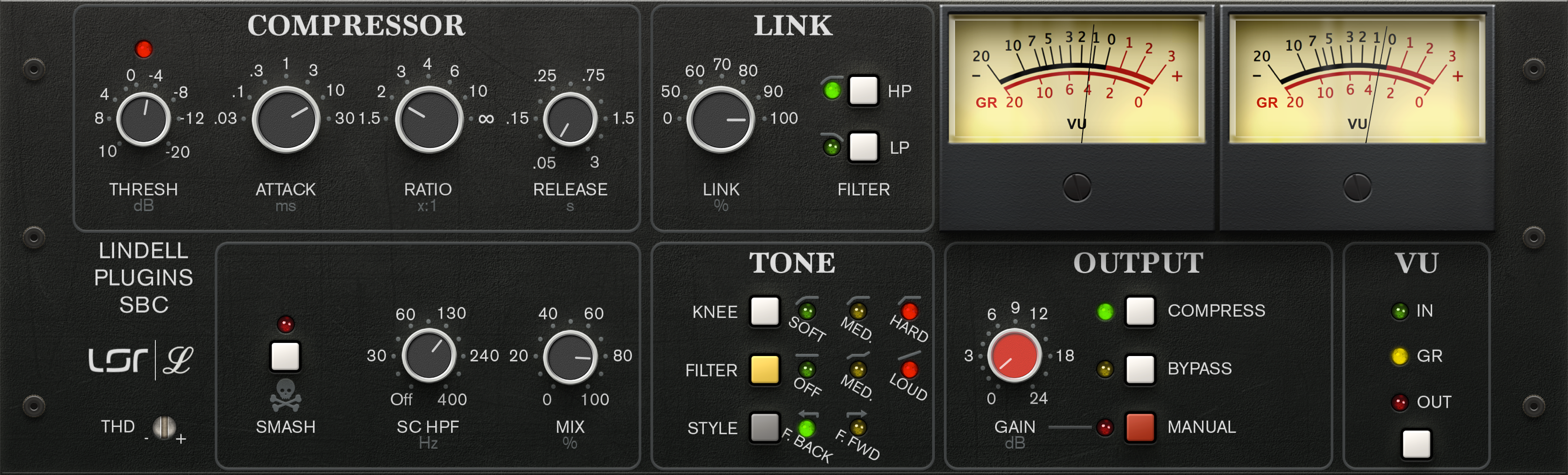 Lindell Audio SBC – Plugin Alliance