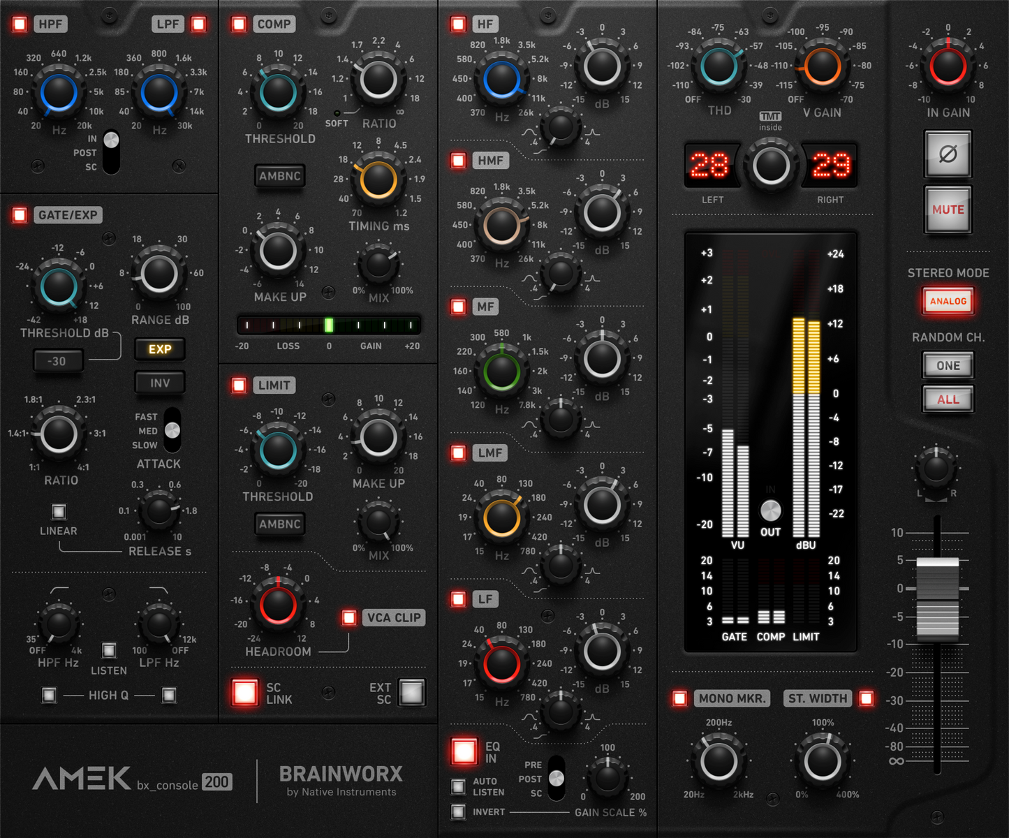 bx_console AMEK 200